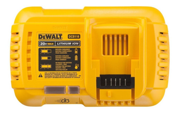 Cargador De Batería Dewalt Flexvolt Dcb118 20v 60v Max 0