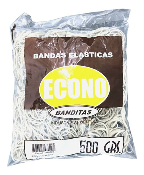 Bandas Elásticas 40mm X 500gr Bolsa Gomita 0