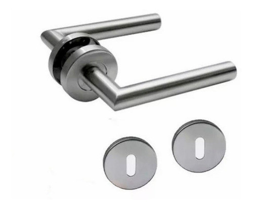 Manija Acero Inoxidable Sa03 Doble C/bocallaves 304 1