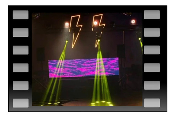 Cartel Figura 2 Rayos Neon- Alquiler-fiesta-evento-decoracio 0