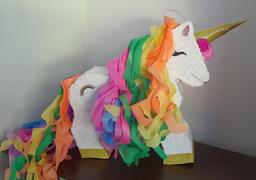Piñatas Personalizada Estilo Mexicano Unicornio 1