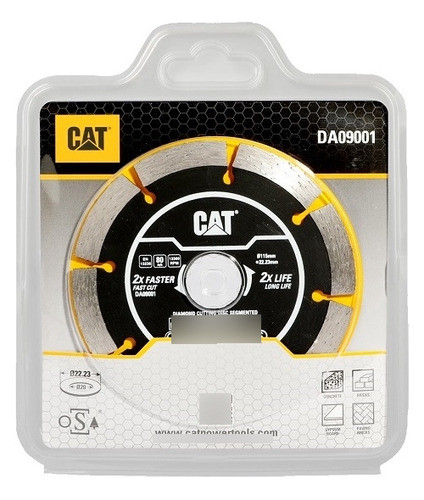 Disco Cat Diamantado Seco 350x25.4mm /10x3.2mm Fubral 0