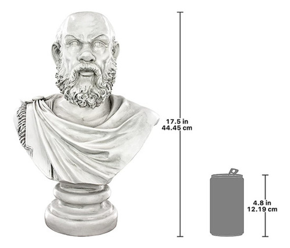 Diseño Toscano Busto Plantador De La Antigüedad Estatua, El 1