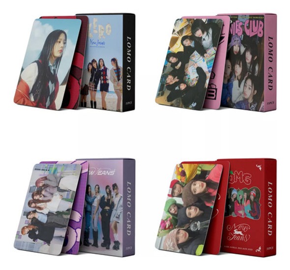 218 Cartões Fotográficos Newjeans Kpop Lomo Card 1