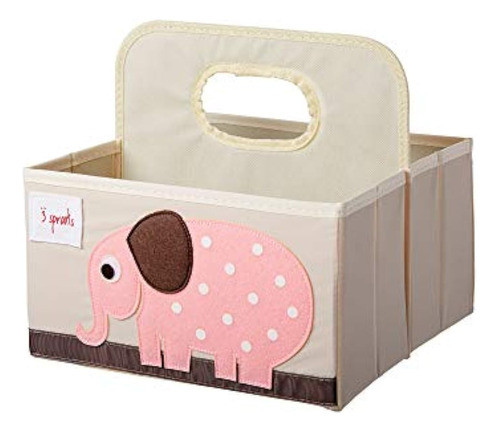 3 Brotes Pañal Caddy Elefante Rosa 0