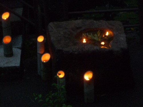 Souvenirs Vela De Soja Aromática X20 Unidad Madera Bambu Gtp 1