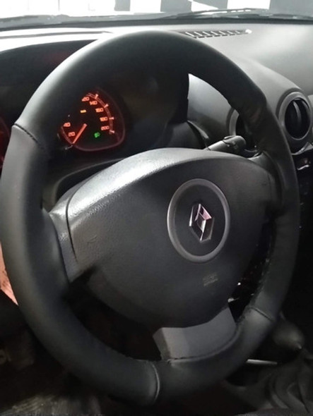 Cubre Volante  Funda A Medida Clio Cuero Vacuno Ltc 0