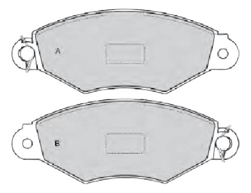 Pastillas Freno Del (1r) C/sensor Bremsi Peugeot 206 06-08 0