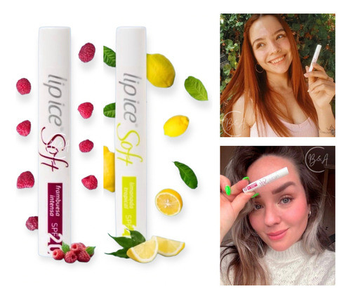 Protetor Labial Pack Soft Limonada Tropical Com Framboesa 0