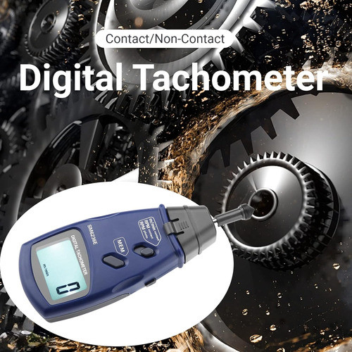 Tacómetro Digital Para Medir Velocidad, 25 A 99999 Rpm 1