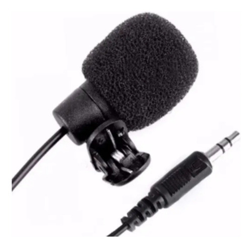 Microfone Lapela Plug P2 Estereo Lt-258 Barato Profissional 0