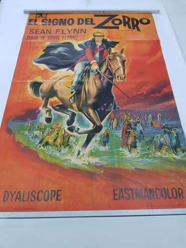Antiguo Afiche El Signo Del Zorro Flynn Mag 59841 0