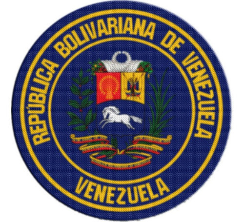Parche Escudo Circular Venezuela M02 0