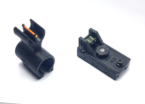 Kit Alza Regulable Y Guion Pistola Fox Pp700 (fibra Óptica) 0