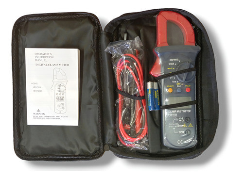 Pinza Amperométrica Digital Dt-202 1