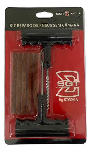 Kit Reparo Conserto Pneu Carro Moto Sem Camara Sigma 0