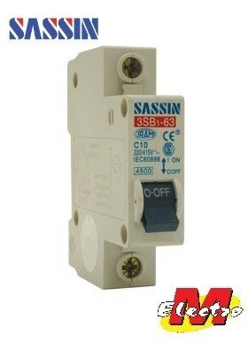 Llave Termica Unipolar 1 X 6a Tbcin Sassin Electro Medina 0