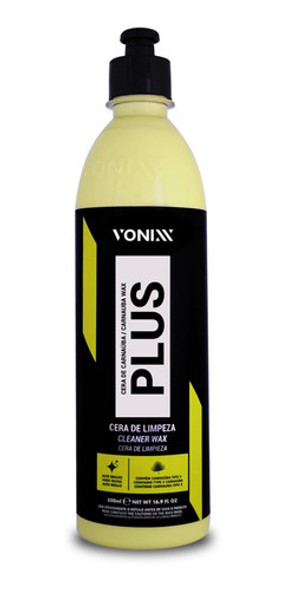 Carnauba Plus Cera Limpiadora 500 Ml Vonixx 0