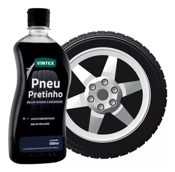 Pretinho Pneu Concentrado 500ml Vonixx 0