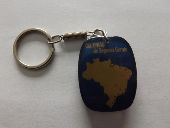 Antigo Chaveiro Cia. União Seguros Gerais 0