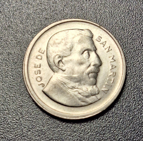 Antigua Moneda Argentina Gral San Martin Año 1952 A 1954 0