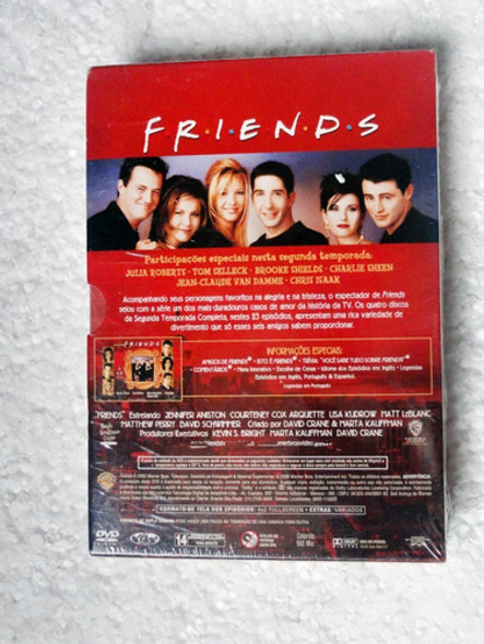 Dvd Box Friends / A Segunda Temporada Completa Novo Lacrado! 1