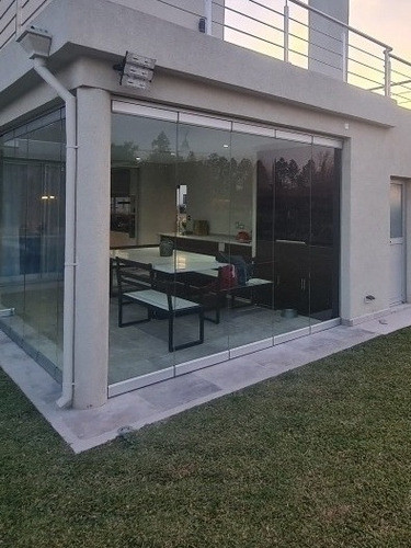 Cerramiento De Vidrio Templado Plegable Full Vision 0