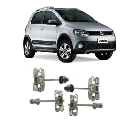 Kit Limitador Da Porta Dianteira/traseira Crossfox 2011 2012 0