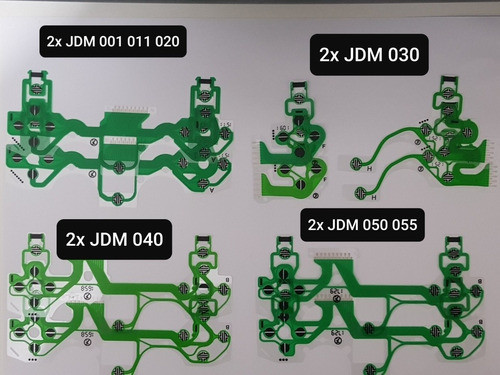 8x Pelicula Condutiva Compatível Com Dualshock4 Jdm Vários 0
