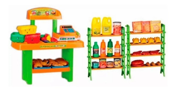 Supermercado Con Registradora Petit Gourmet 47cm - Lionels 0