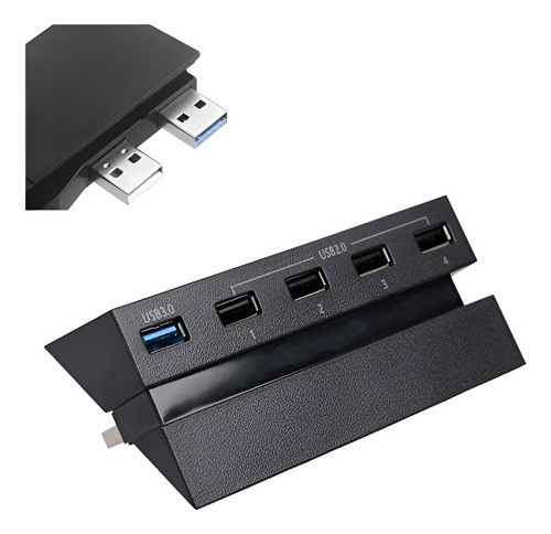 Adaptador Conector 5 Puertos Usb 3.0 2.0 Consola Ps4 Juegos 1