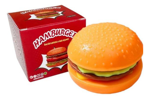 Squishy  Hamburguesa Desmontable  Alivio Delestrésfunnysquee 0