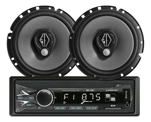 Estereo Bluetooth Parlantes Bomber 6 Pulgadas Triaxial Bbr 0
