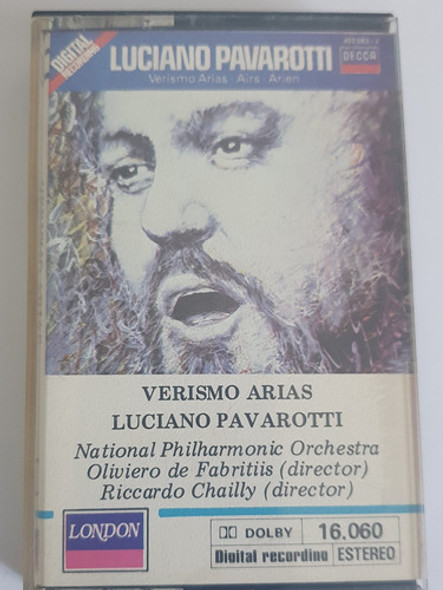 Cassette De Luciano Pavarotti Arias De Verismo 0