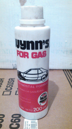 Antiguo Aditivo Para La Nafta Gasolina Motor Marca Wynns 0