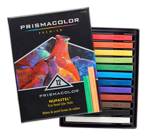 Set Diseño Caja Prismacolor Pasteles Nupastel X 12 0