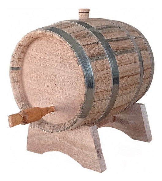 Barril De Carvalho Europeu De 3 Litros 0