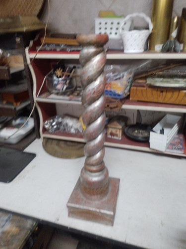 Pilar.tarima. Columna Torneada. Salomónica 1