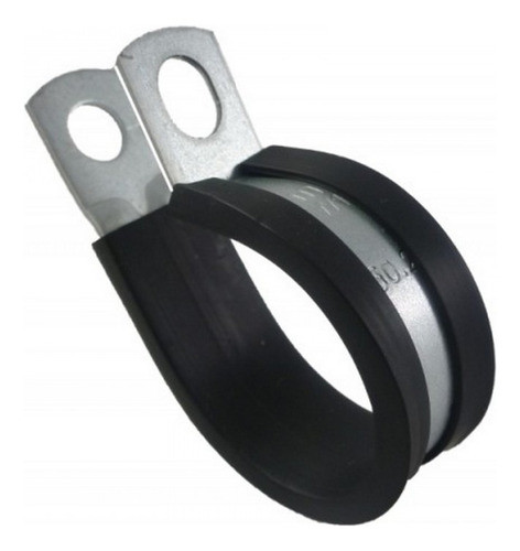 Soporte Abrazadera Chapa + Perfil Goma Cableado 8 Mm Egs 0