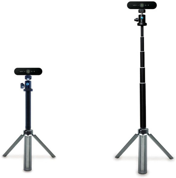 Tripode Para Camara Web Ajustable Aluminio Rotacion 360° 1