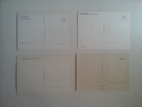 Lote De 16 Viejas Postales De Alemania 1
