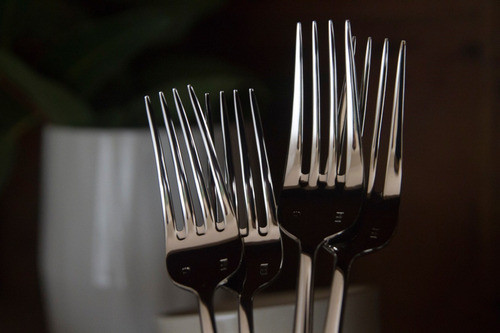 Caja 6 Tenedores Postre Anzo 1