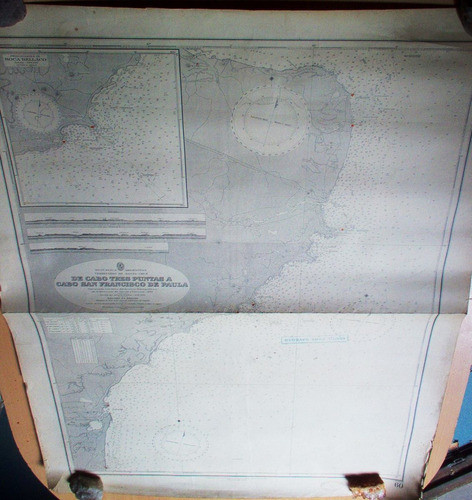 Carta Navegacion Cabo Tres Puntas A San Francisco 0