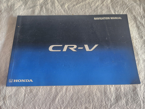 Manual Navegación Usuario Honda Cr-v Año 2016 (ingles) 0