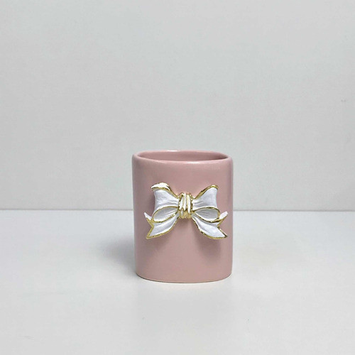 Pote Porta Pente E Escova Porcelana 0