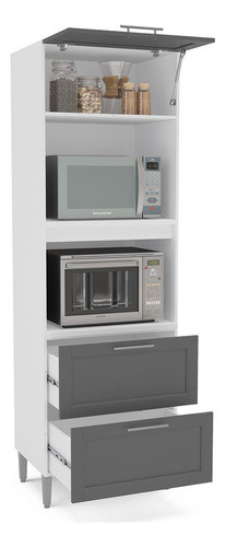 Torre Quente 1 Porta Basculante 2 Gavetas 70cm Menu Wt 1