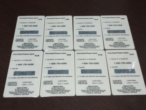 Cartão Cards Batman Pin Sem Raspar Novo 1