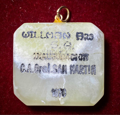 Antigua Medalla De Bowling Sobre Mármol Willman 1970 1