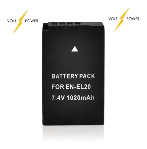 Batería En-el20 P/nikon A1 Aw1 J1 J2 J3 S1 V3 P1000 1