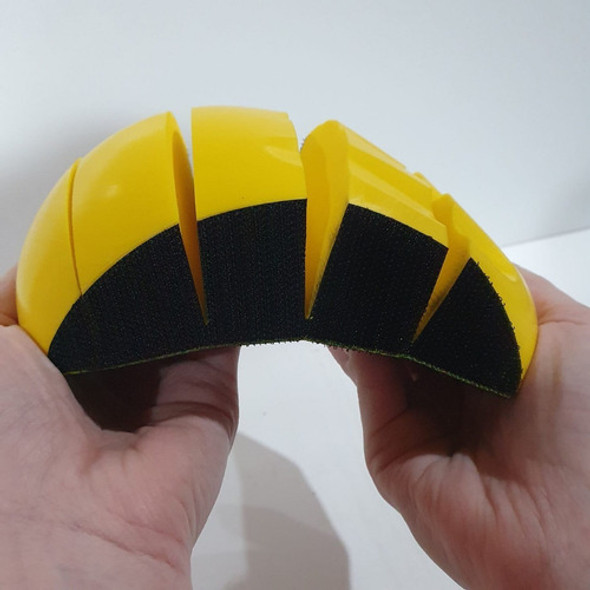 Taco Lijar Tipo Tortuga Lijado Curvas Flex C/ Disco Roto T10 1